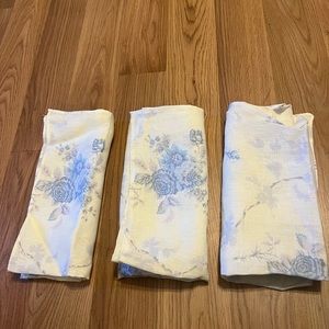 Set of 3 loveshackfancy napkins